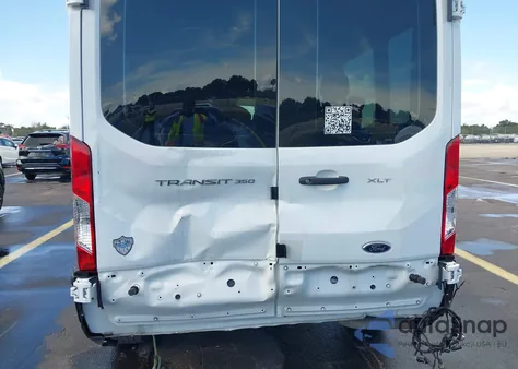 2020 Ford Transit-350 Passenger Van Xlt z USA, uszkodzony, nr VIN 1FBAX2C86LKA43378